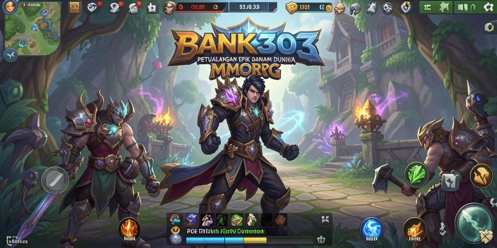 Tampilan seru dari gameplay BANK303 yang menghibur.