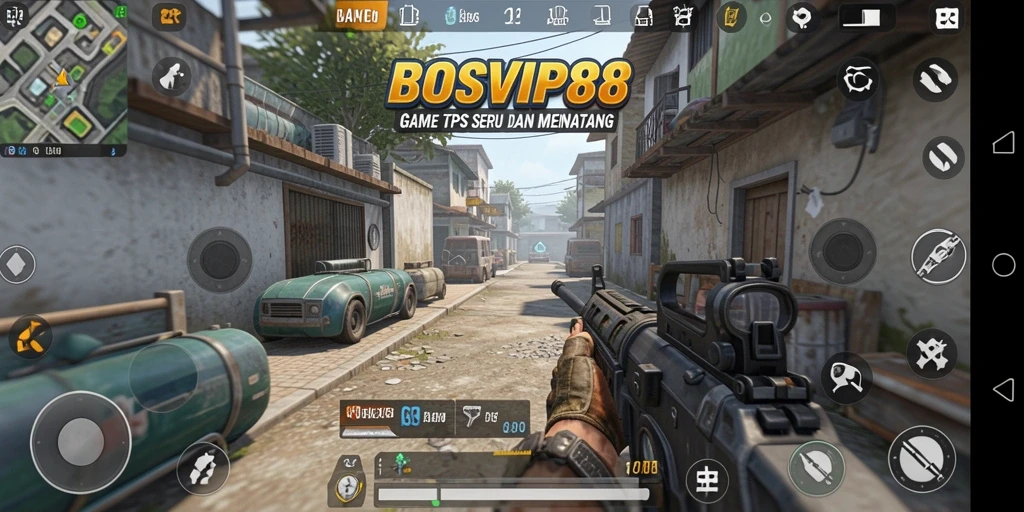 Tampilan gameplay menarik dan mendebarkan di BOSVIP88.