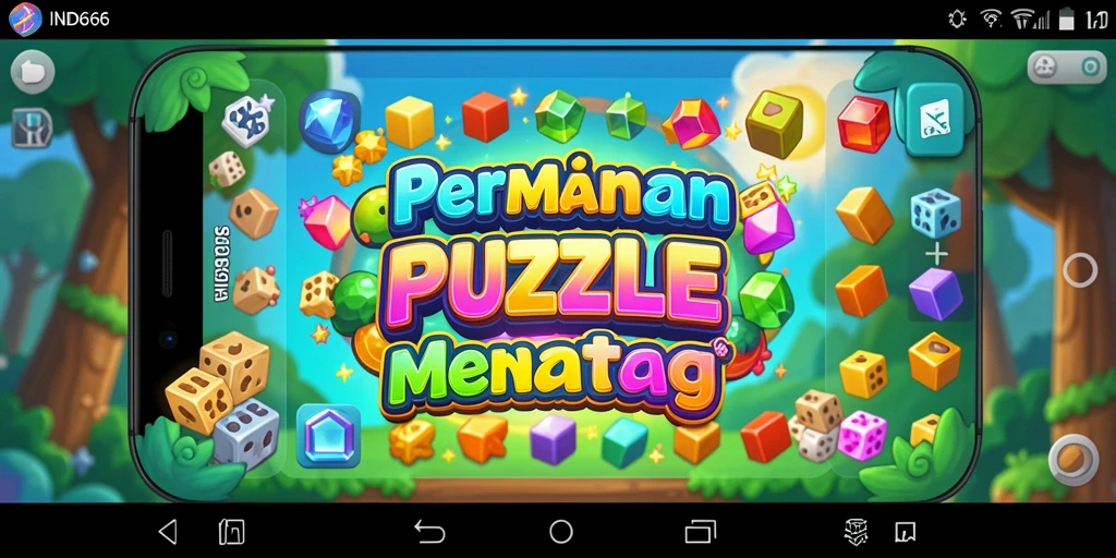 Tampilan gameplay seru dari IND666 dengan teka-teki menantang.
