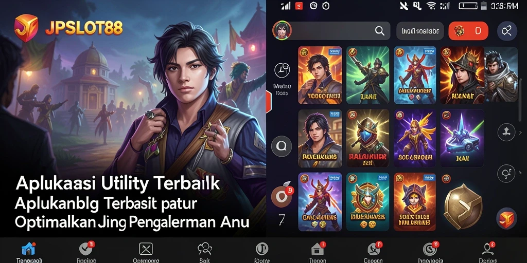 Tampilan antarmuka JPSLOT88 yang sederhana dan fungsional.