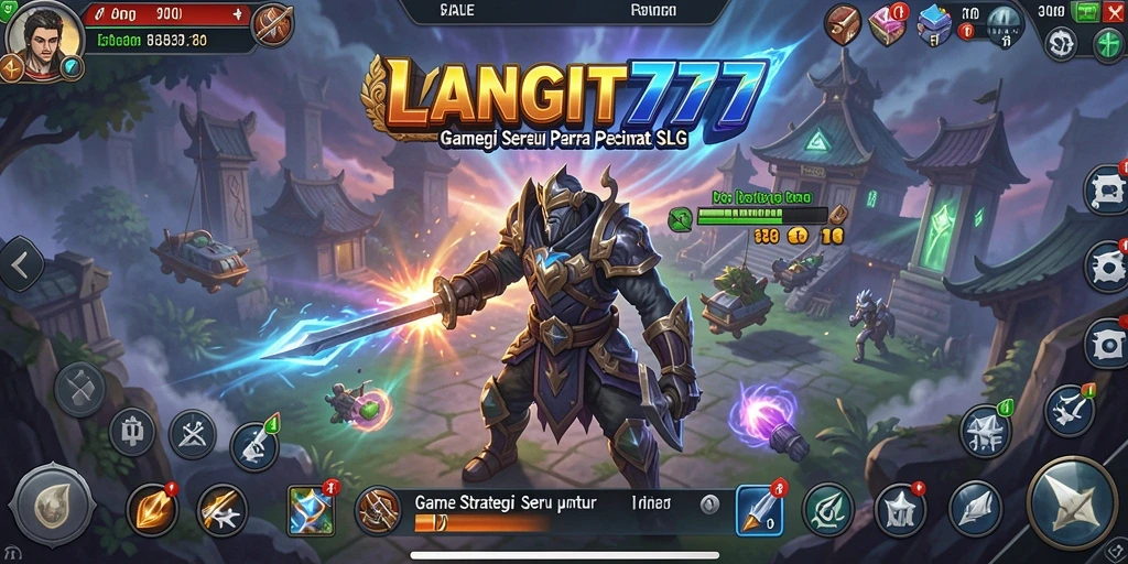 Tangkapan layar <strong>LANGIT777</strong> menunjukkan aksi seru dalam gameplay strategi.