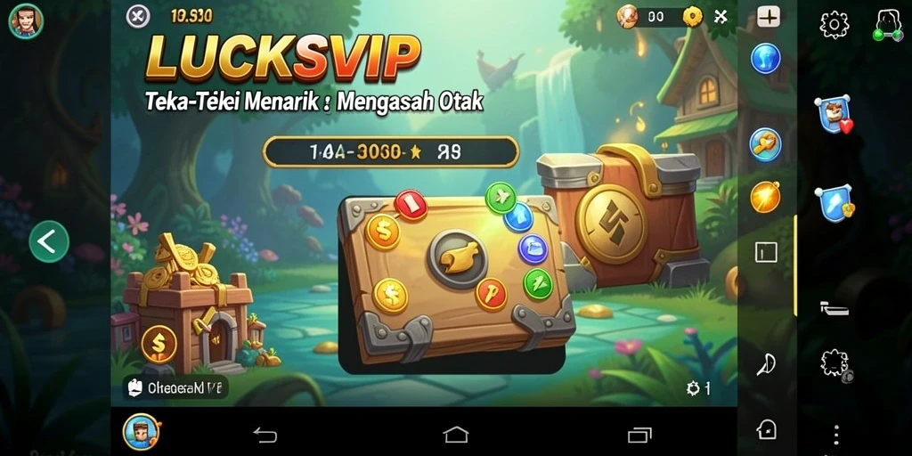 Tampilan gameplay LUCKSVIP yang seru dan interaktif.